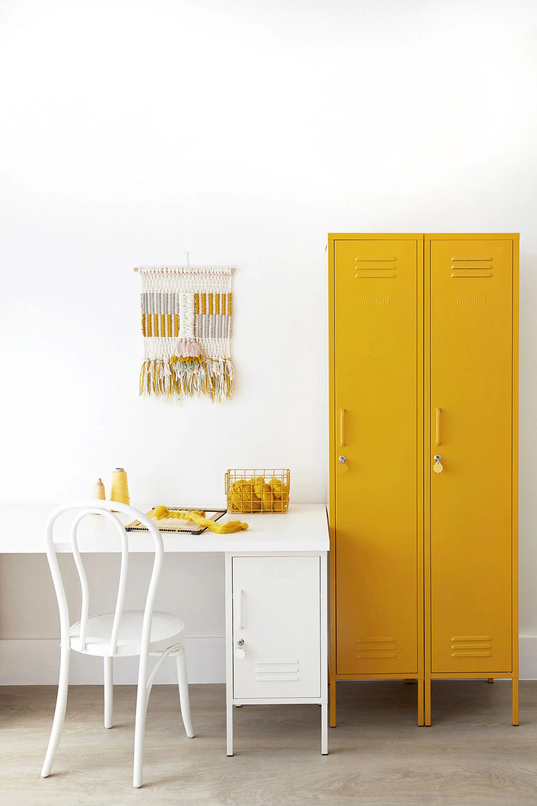 Metallspind | THE SKINNY | mustard