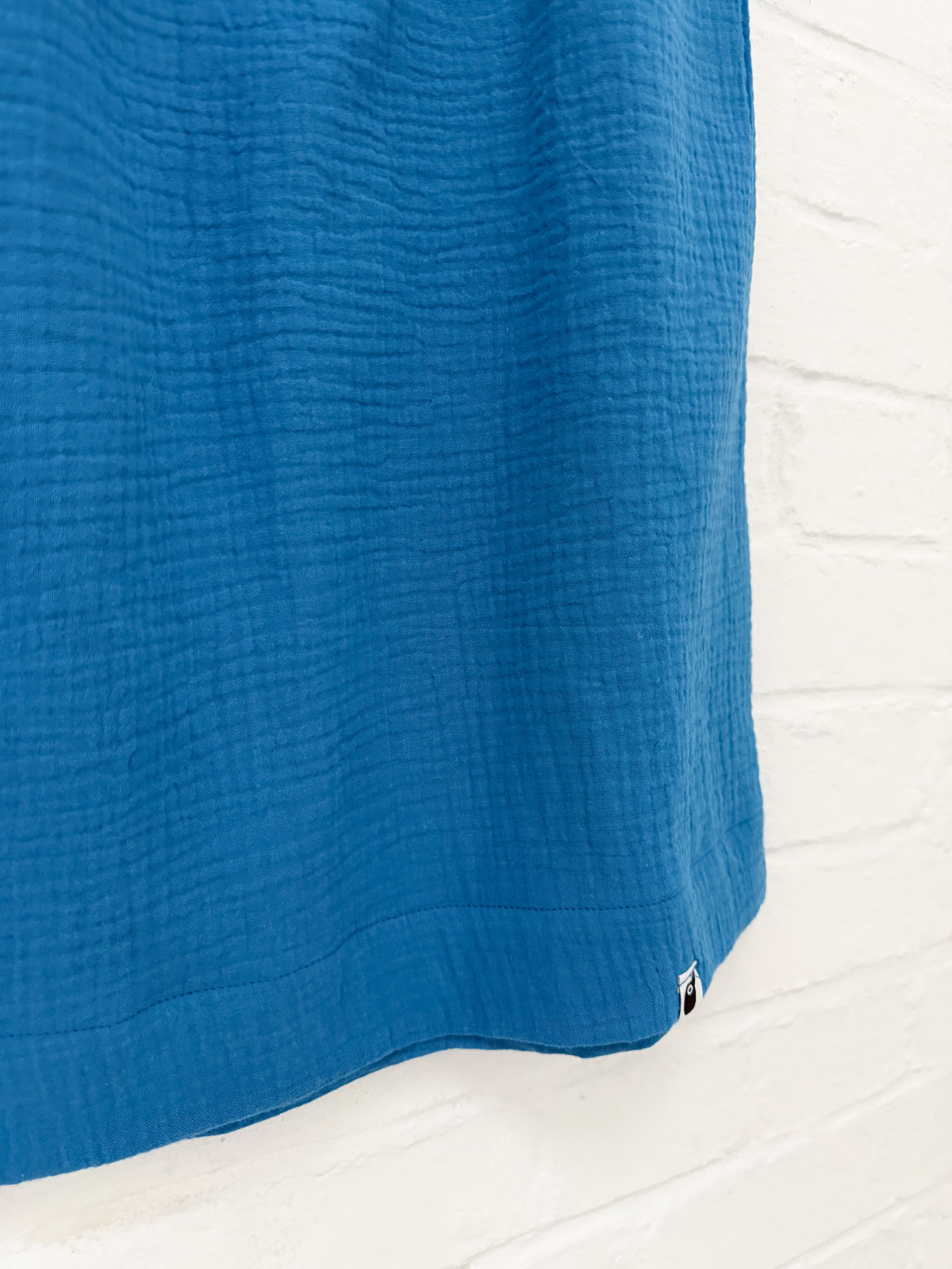 Damen Musselin Rock | Indigo