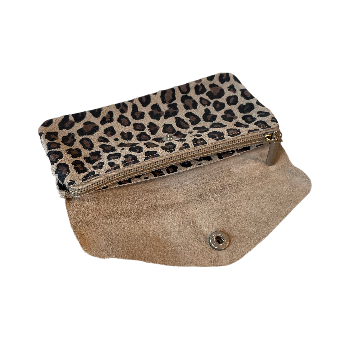Geldbeutel medium | Wildleder | leo
