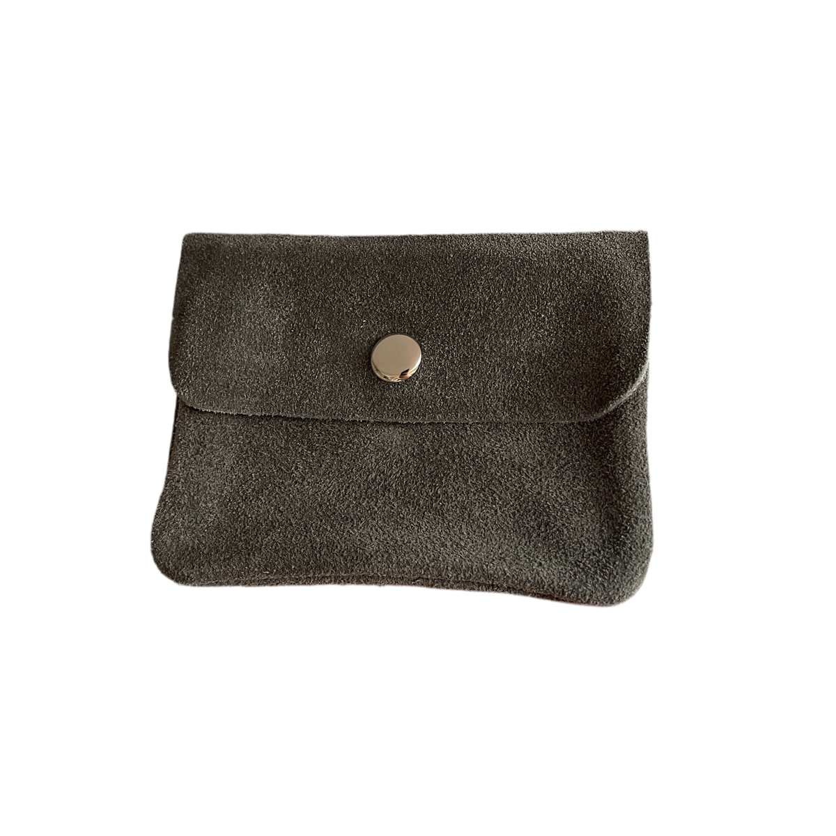 Geldbeutel klein | Wildleder | grau