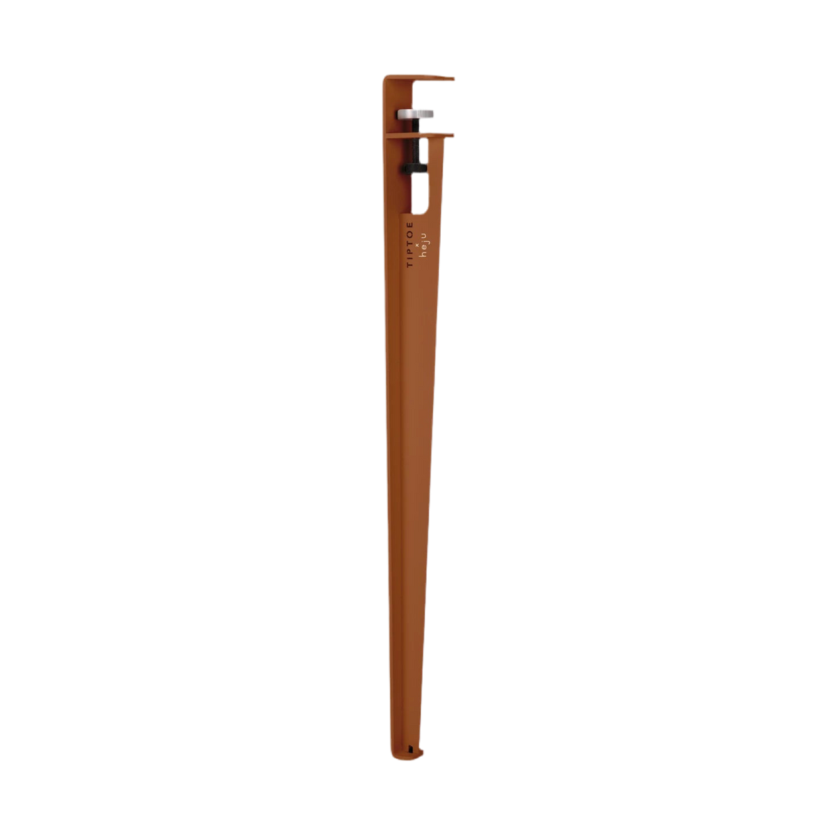 Tisch- und Schreibtischbein 75cm | x HEJU zimtbraun