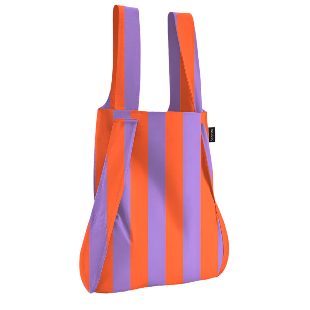 Tasche | Red/Purple Stripes