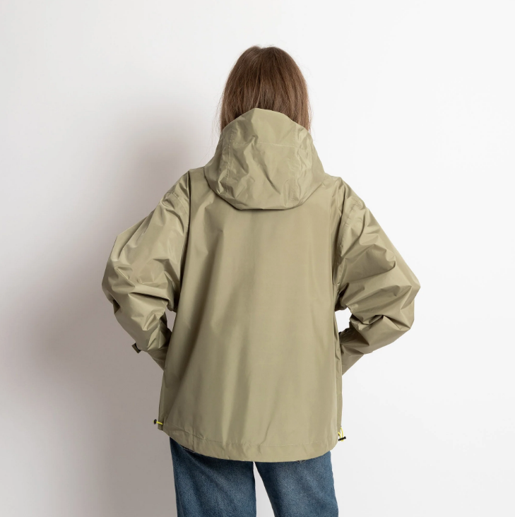Regen-Jacke Uni | pale olive