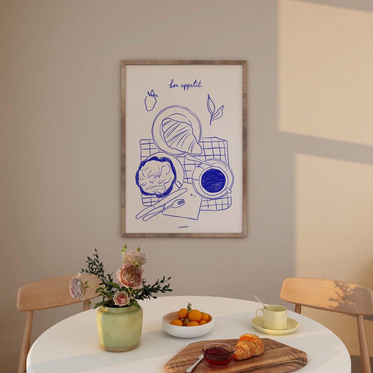 Poster Print A3 | Bon Appetit