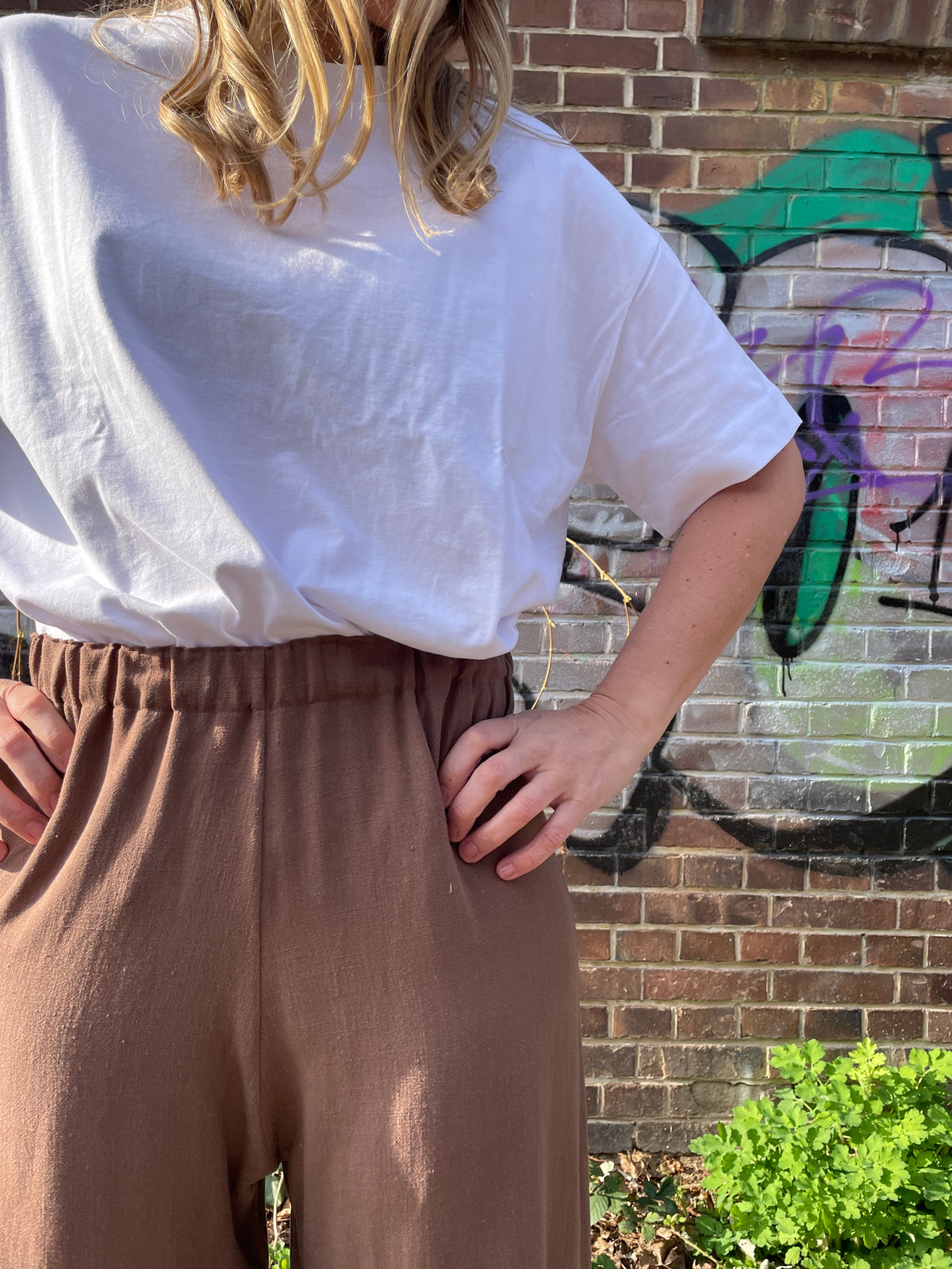 Damen-Hose | Culotte braun