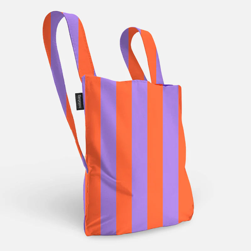 Tasche | Red/Purple Stripes
