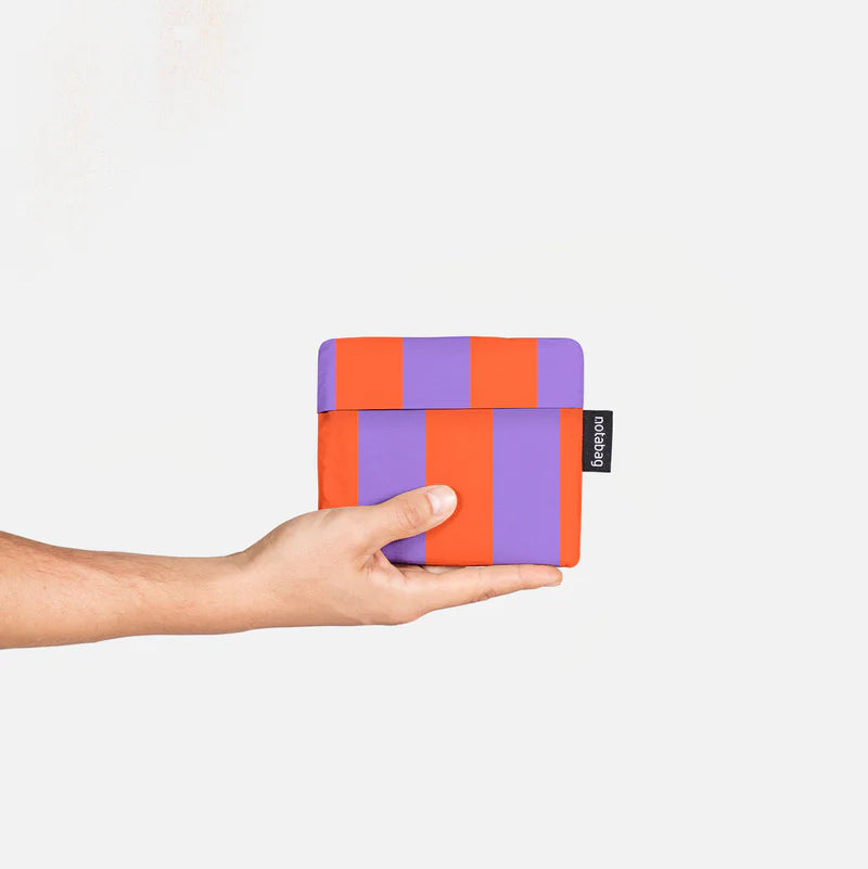 Tasche | Red/Purple Stripes