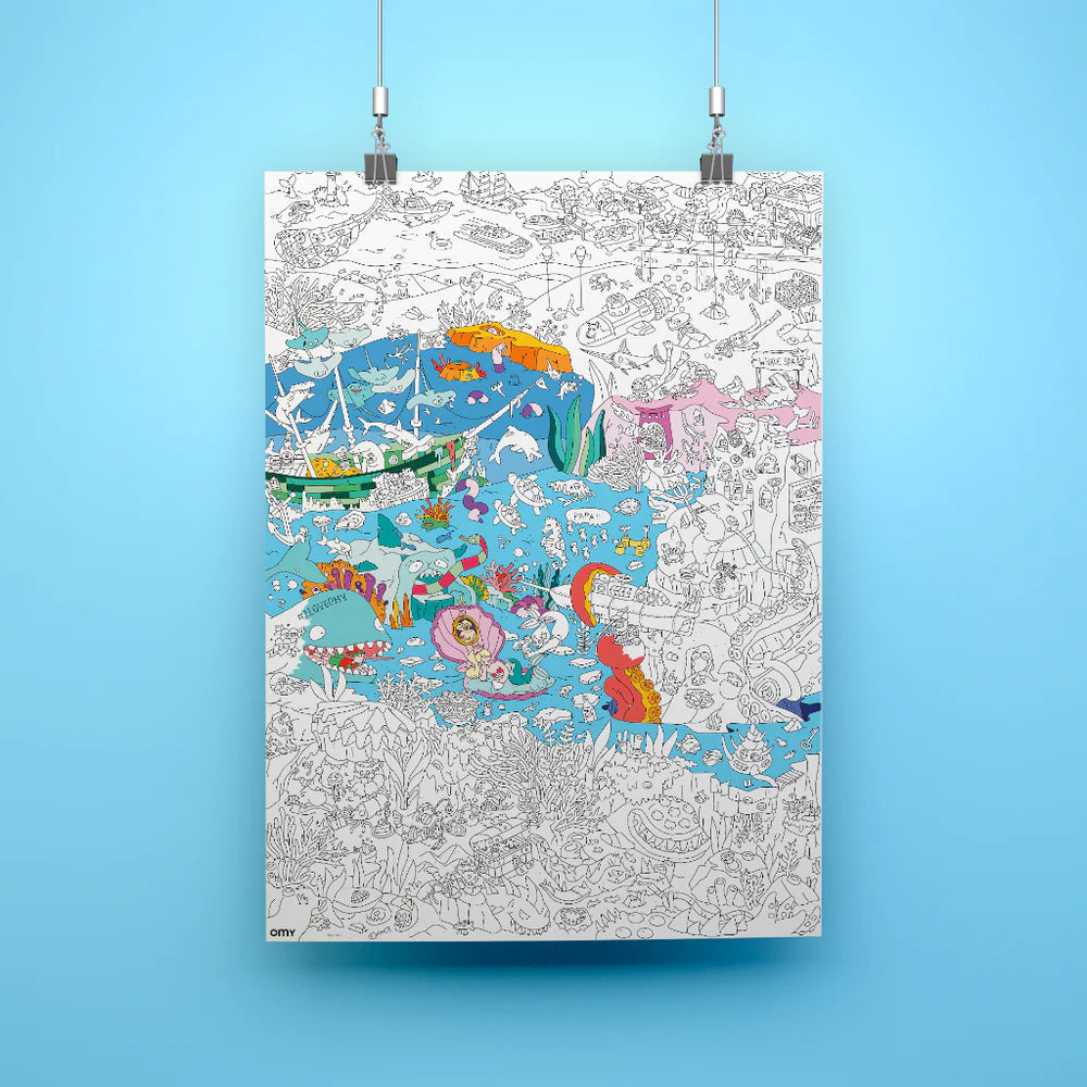 Ausmalposter | Ocean
