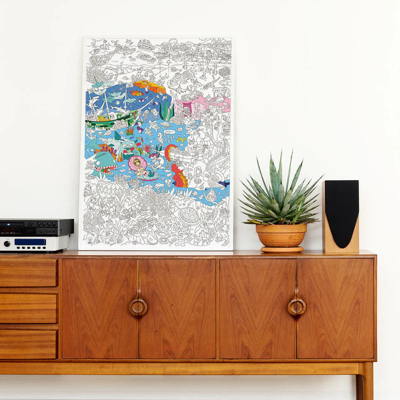 Ausmalposter | Ocean