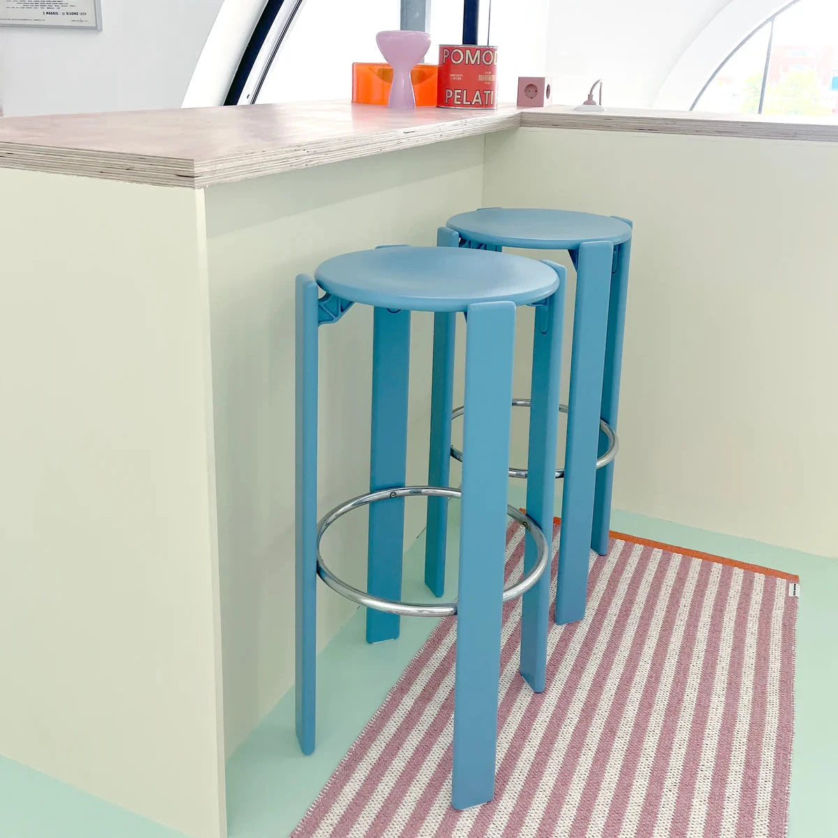 Teppich Stripe | Bubble Gum