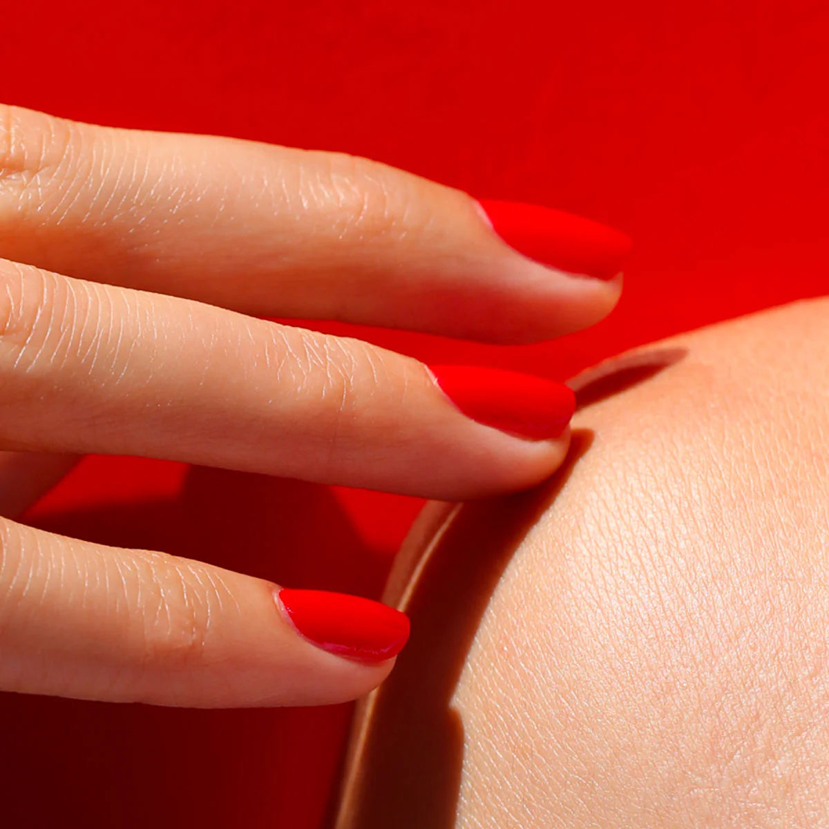 Nagellack Green | Poppy Red