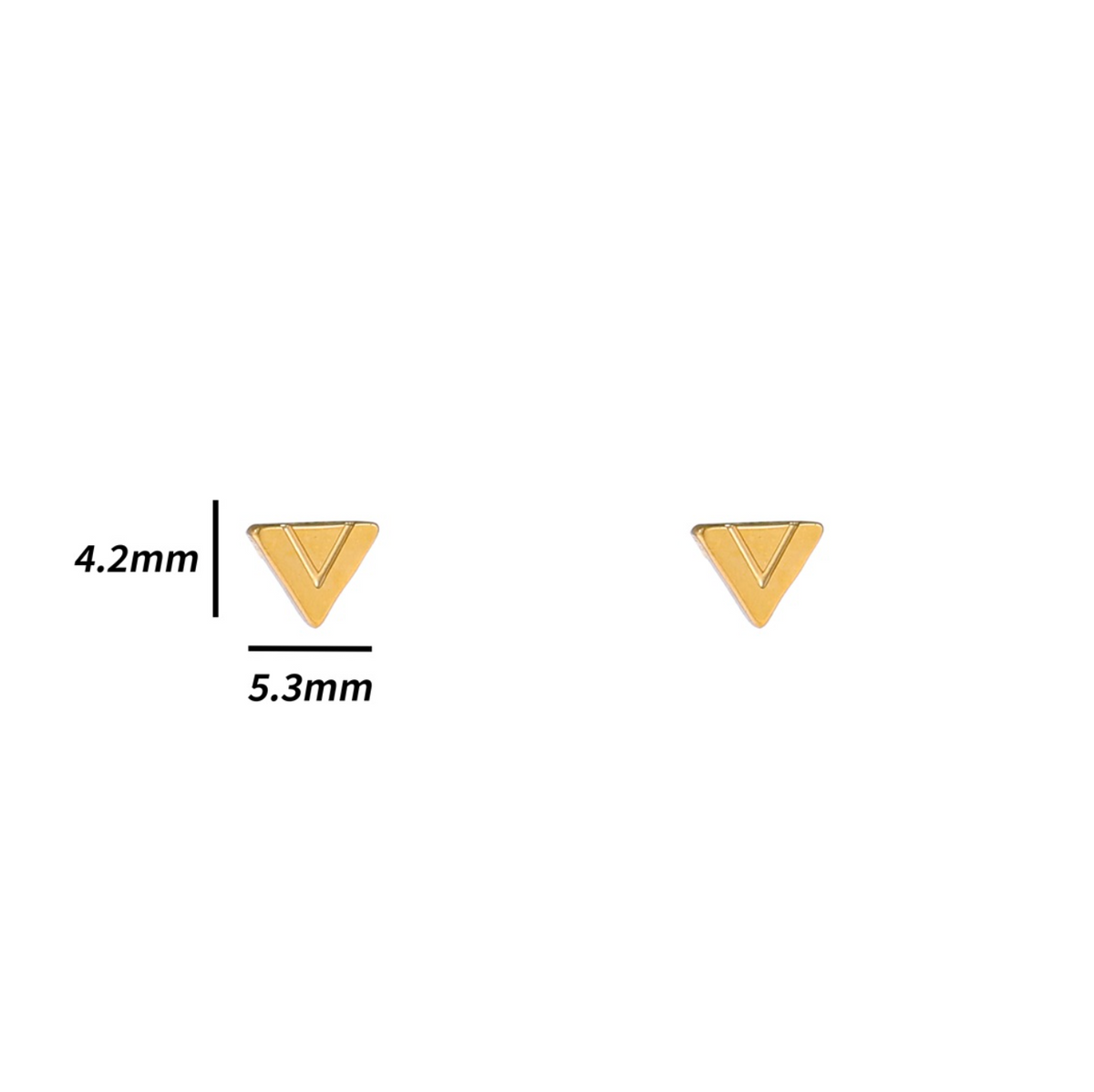 Ohrstecker | Triangle