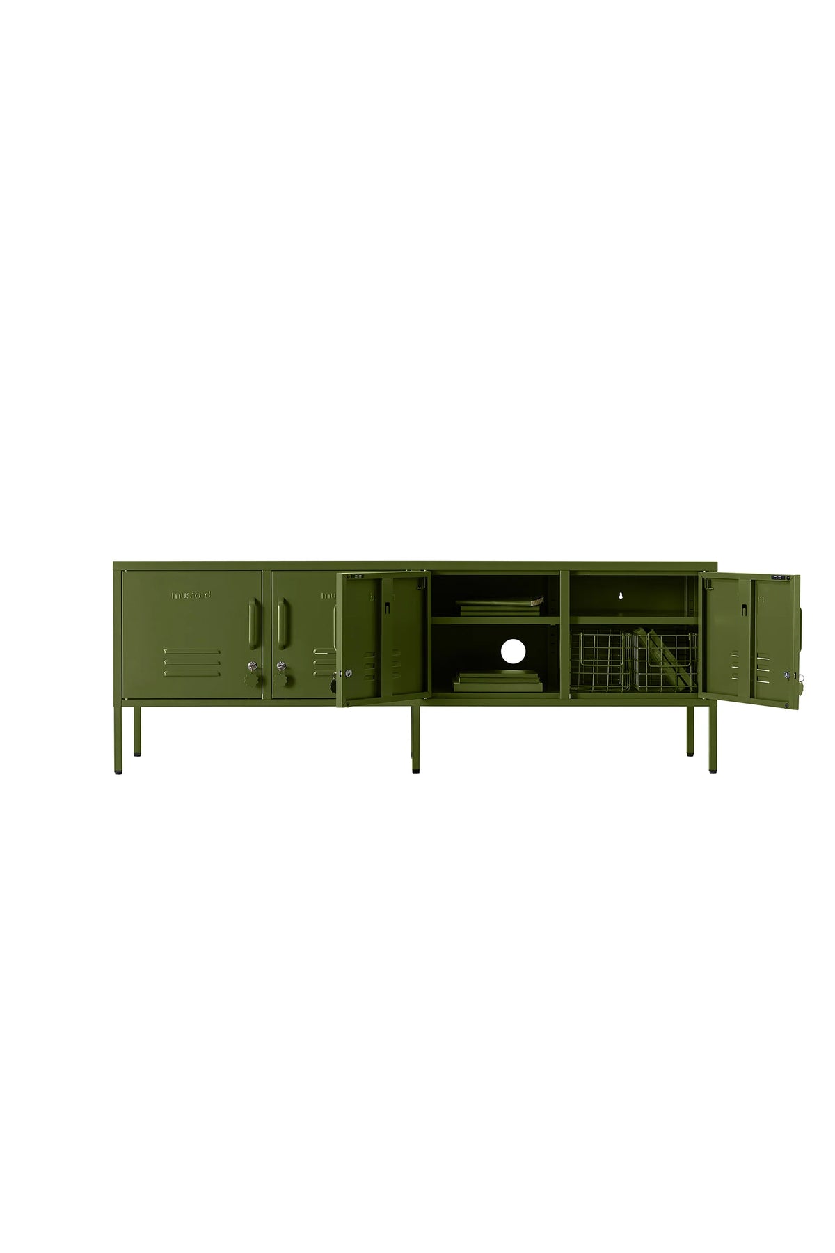 Metallspind | THE STANDARD | olive