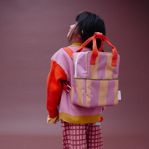 Rucksack Small Stripes | Rosebay & Apple Grub