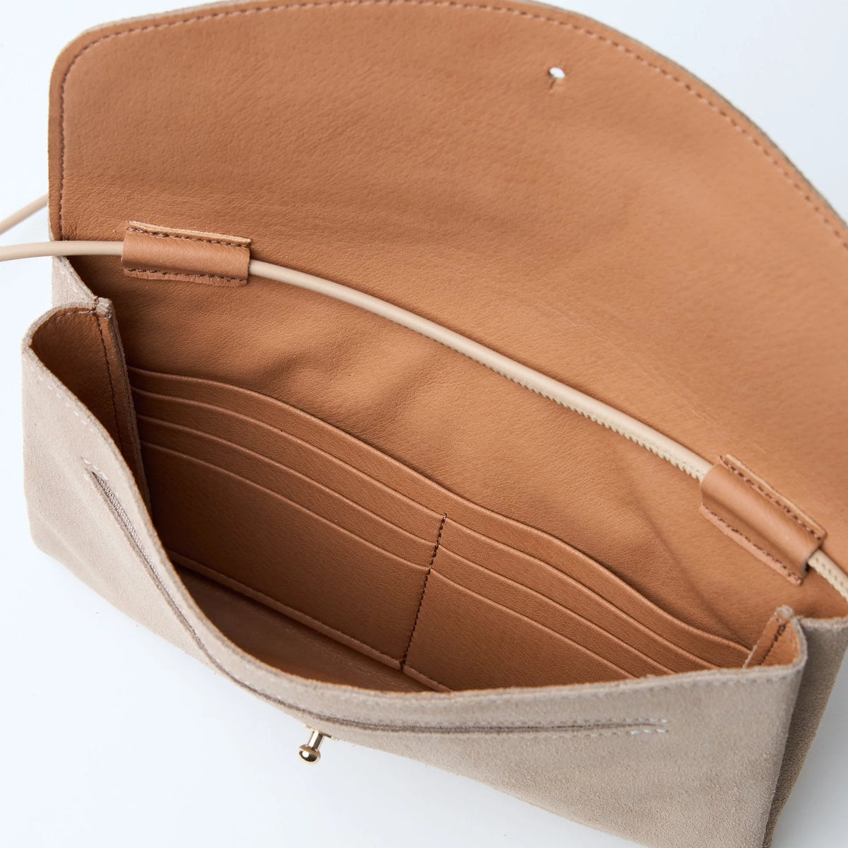 Cute Clutch | Suede Burgundy