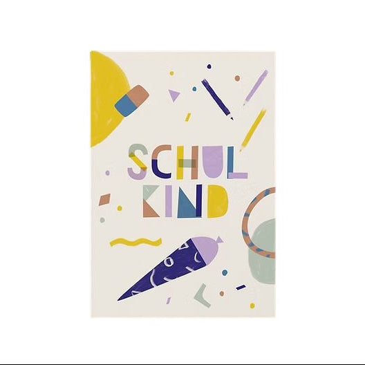 Postkarte | Schulkind