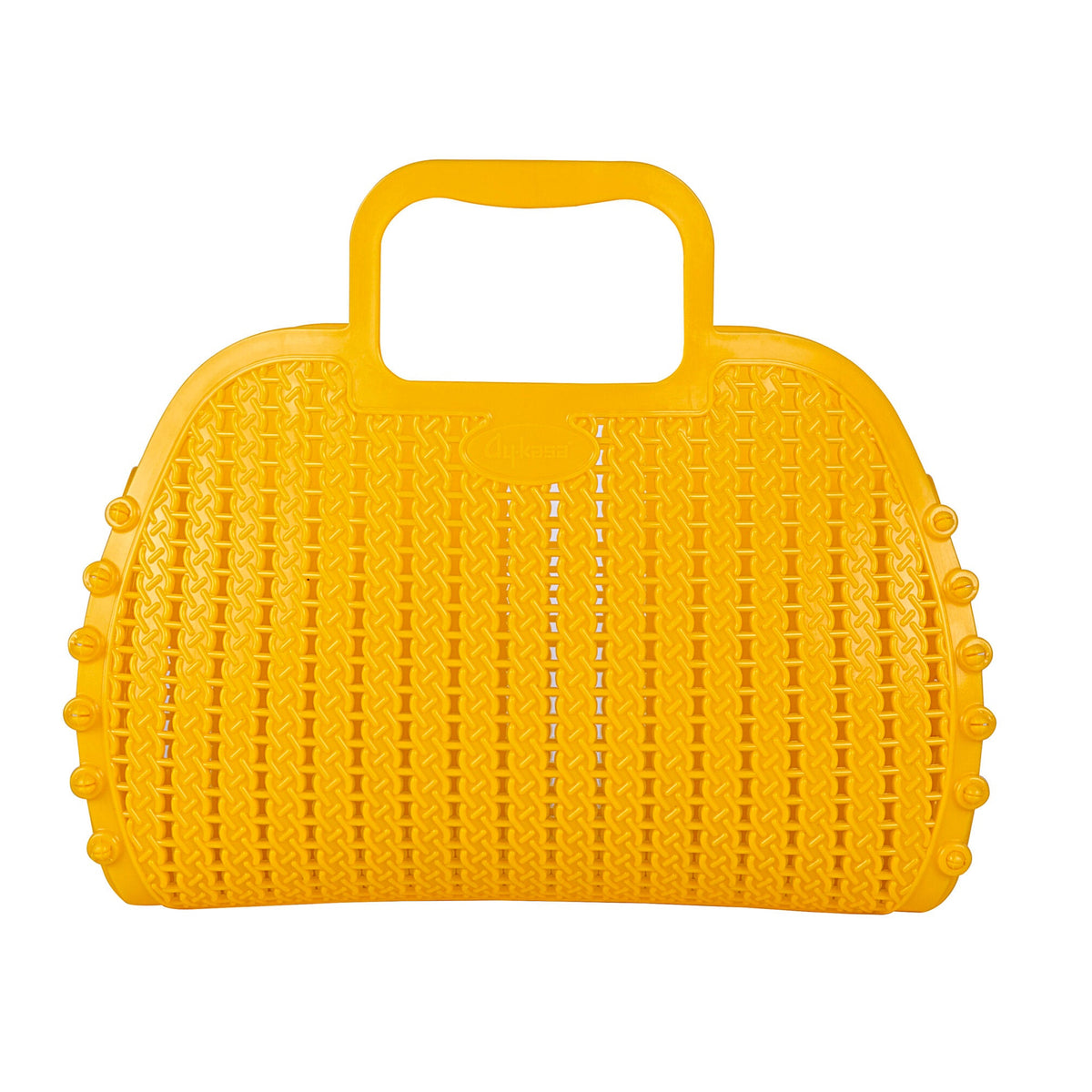 Korbtasche faltbar | Mini Yellow