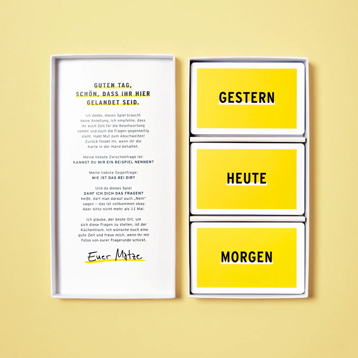 Kartenspiel | Darf ich dich das fragen?