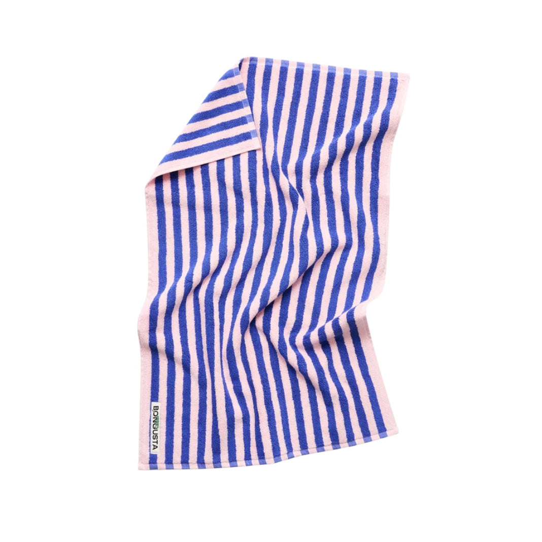Gästehandtuch Naram | Dazzling Blue & Rose