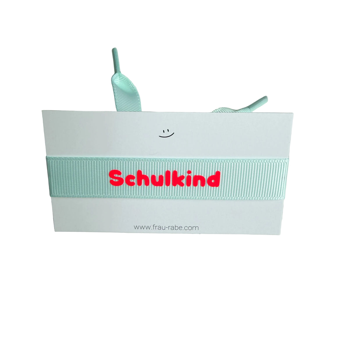 Armband Schulkind | Mint & Neonrot