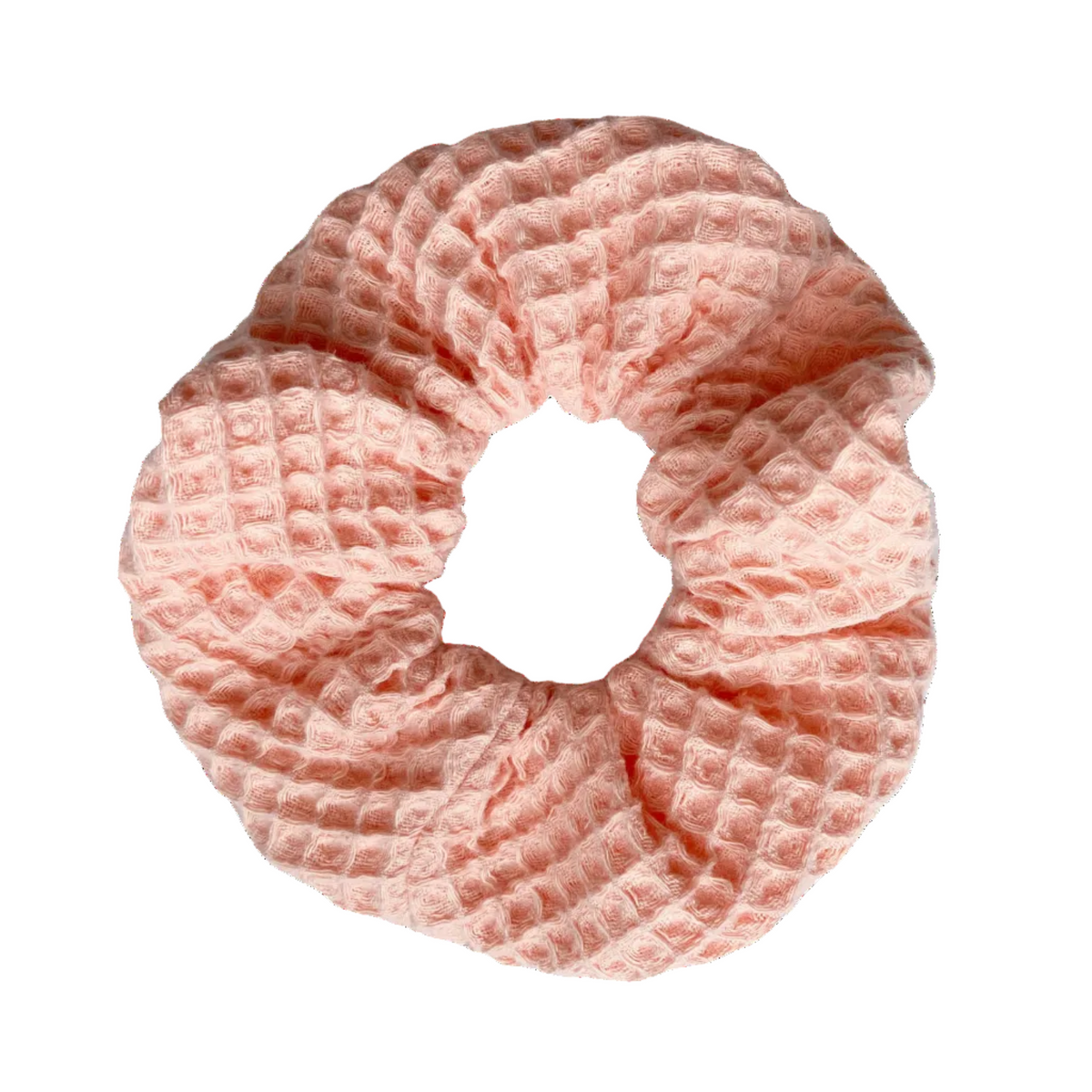 Scrunchie | Waffelpique Pfirsich