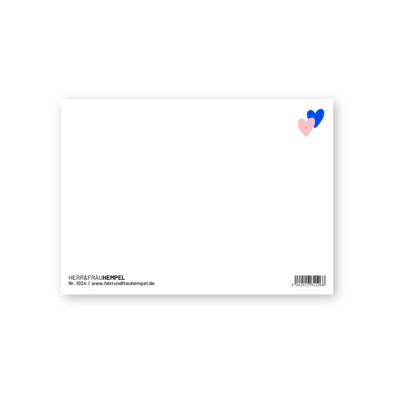 Postkarte aus Holzschliffpappe | TRAUMPAAR
