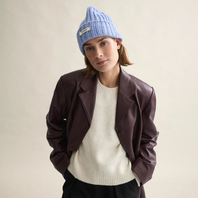 Beanie Logo | Light Blue Sky