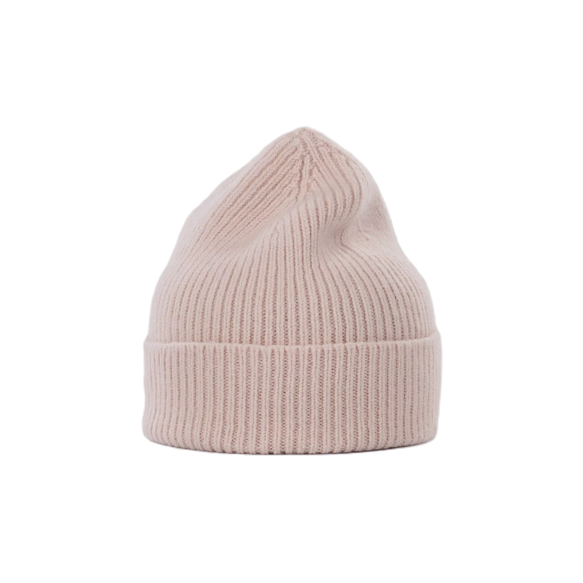 Beanie in der Farbe Misty Rose von Le Bonnet bei Frau Rabe im Concept Store Die Halle