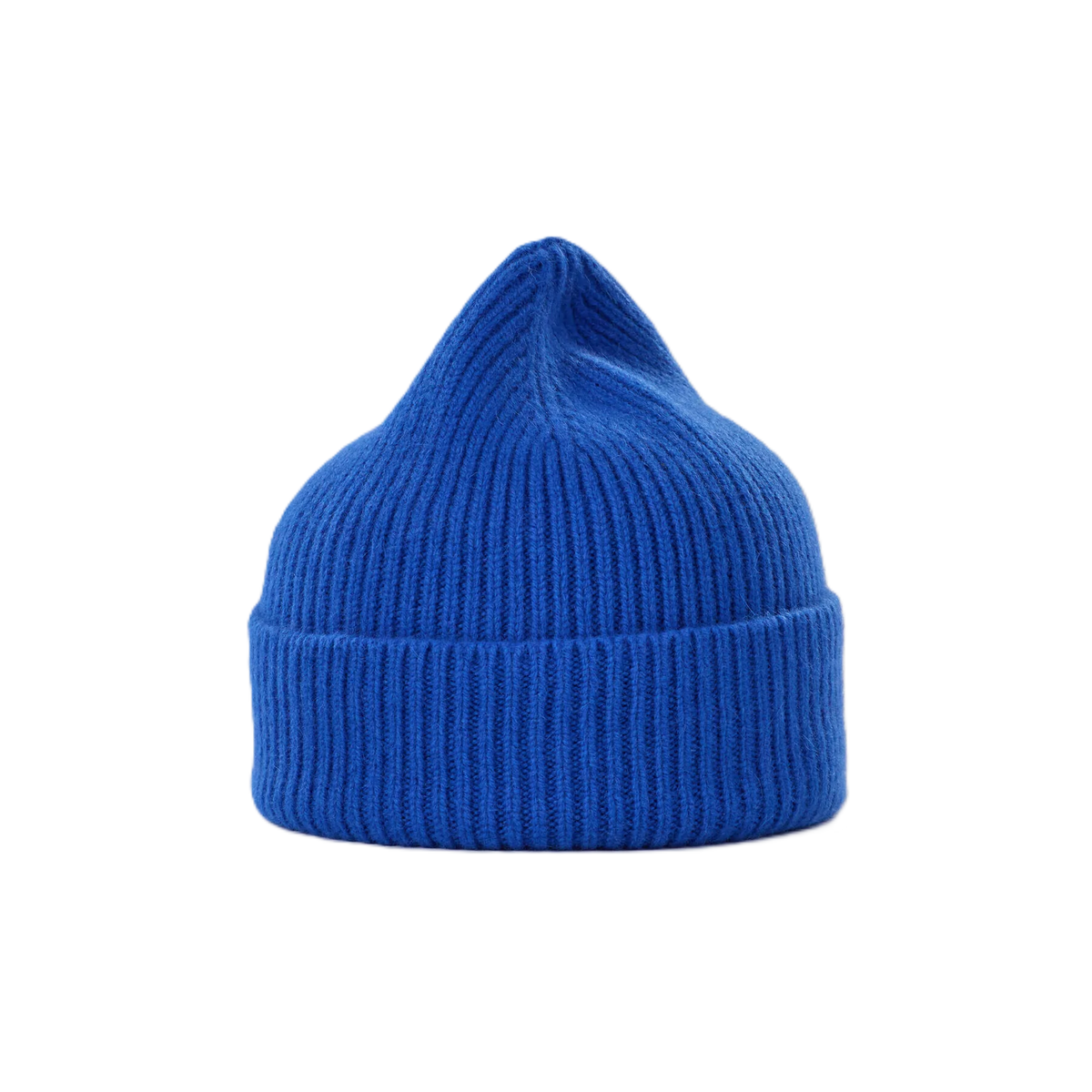 Beanie in der Farbe Royal Azure von Le Bonnet bei Frau Rabe im Concept Store Die Halle