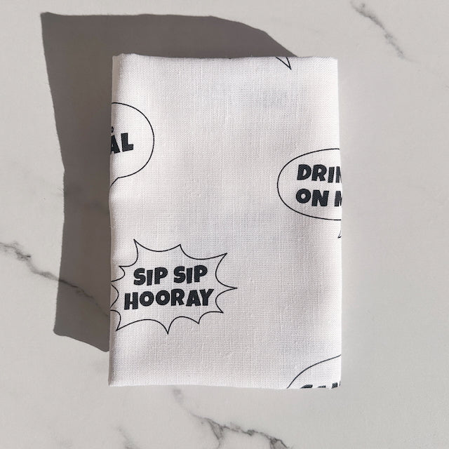 Geschirrtuch | Sprechblasen