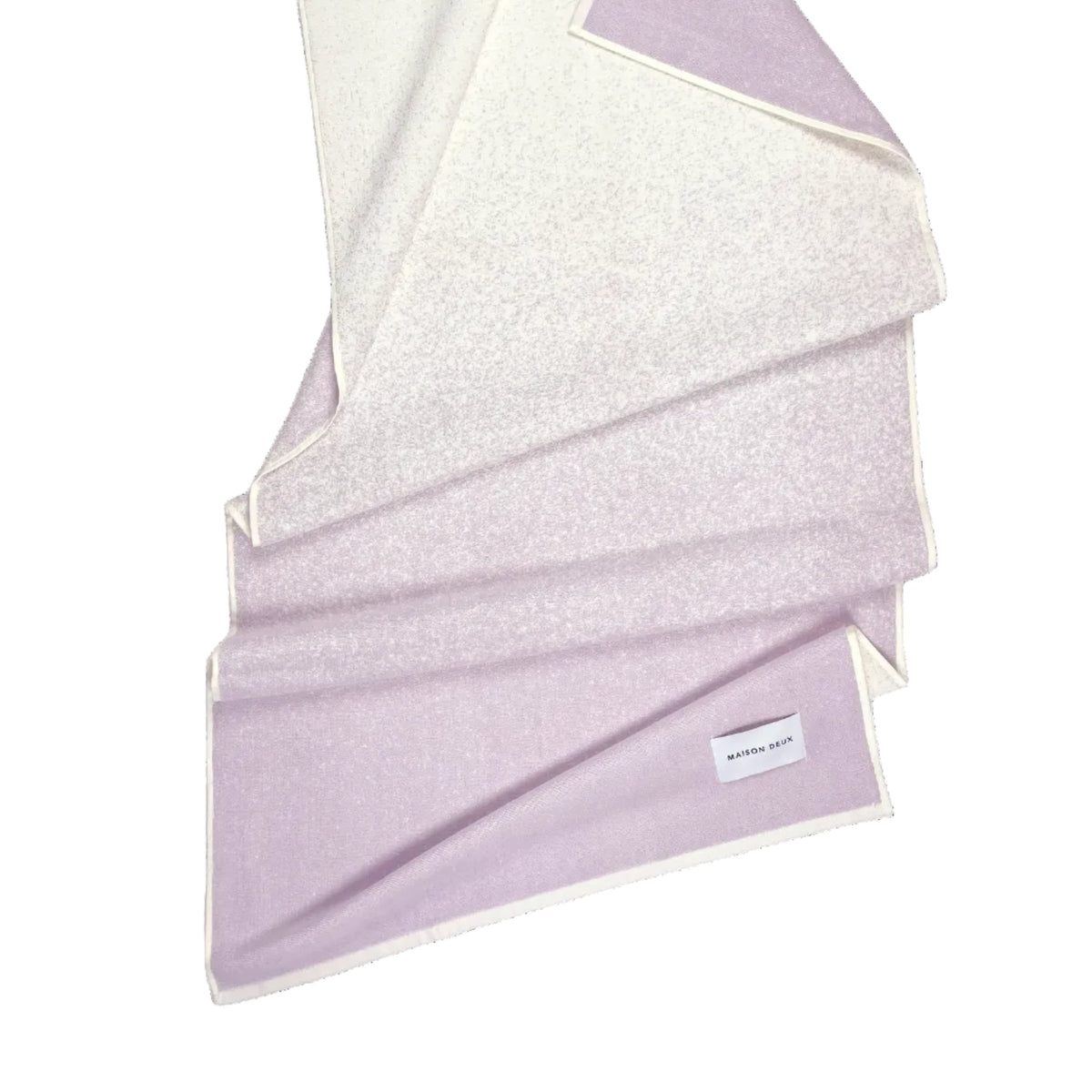 Gästehandtuch Gradient | Lila & Vanille