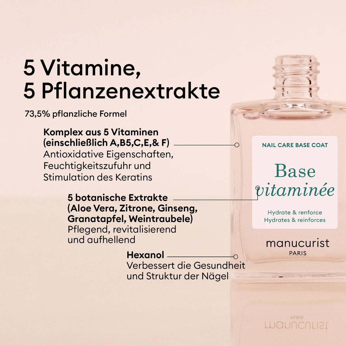 Nagellack Green | Base Vitaminée