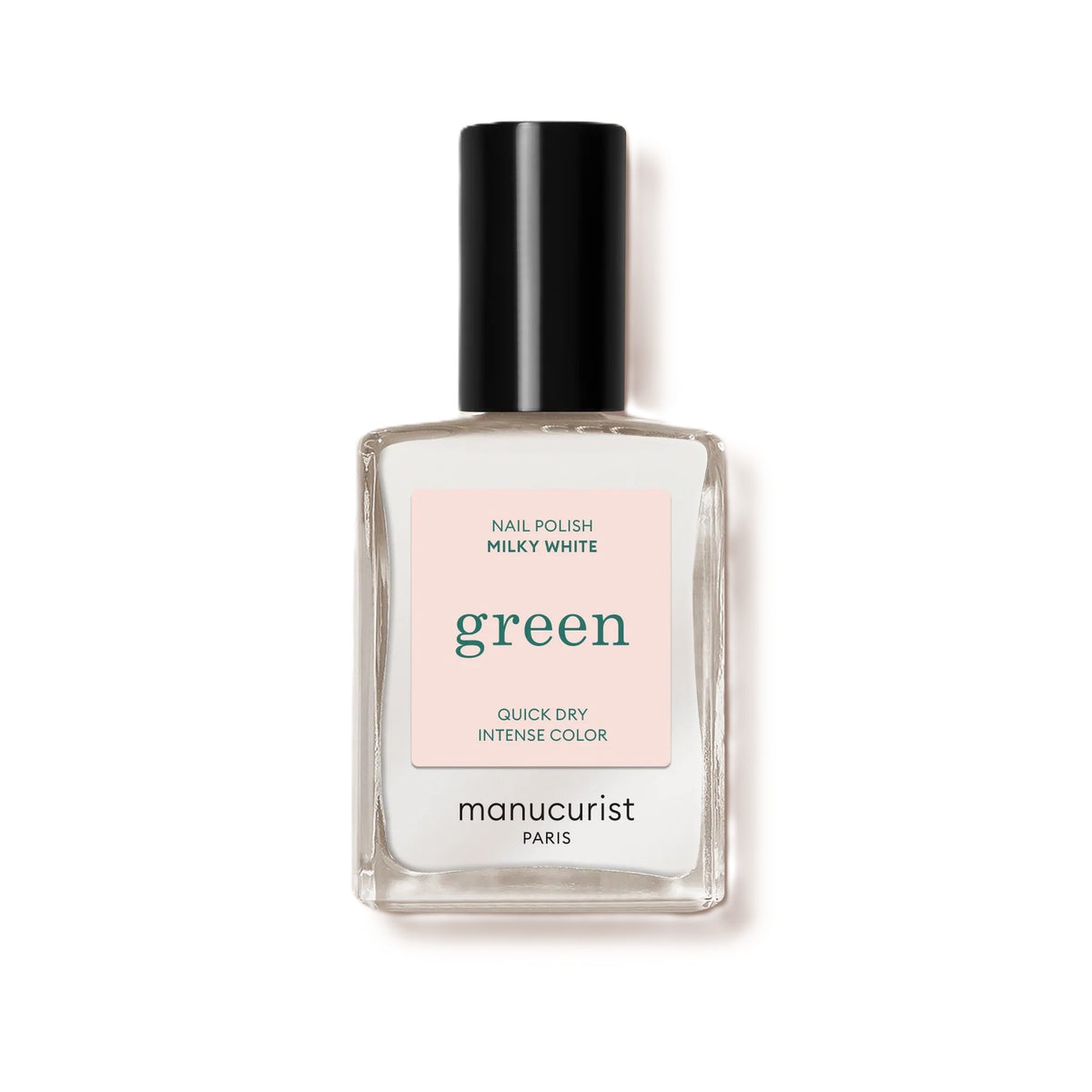 Nagellack Green | Milky White