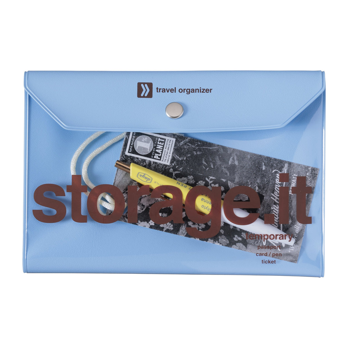Travel Passport Wallet storage.it | Blau