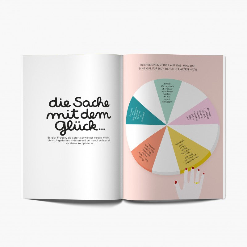 Buch zum Ausfüllen | 9 Monate bis du da bist