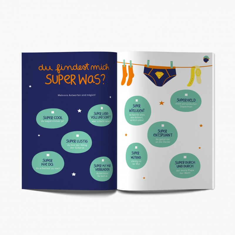 Buch zum Ausfüllen | Wie der Vater, so der Sohn?