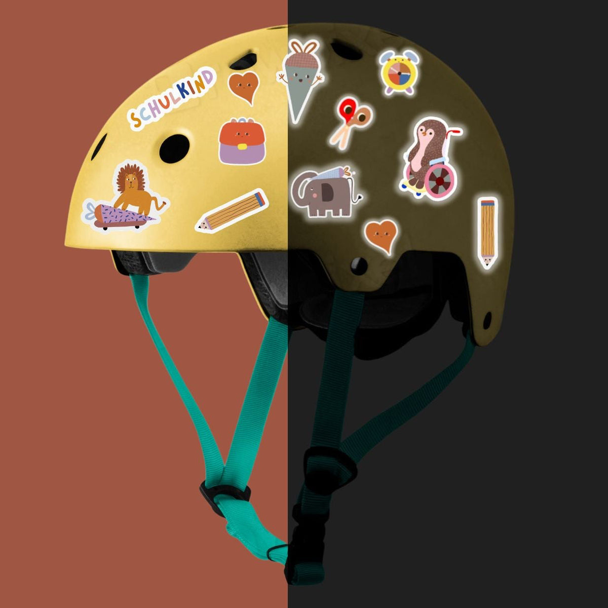 Reflektierende Sticker | Schulstart