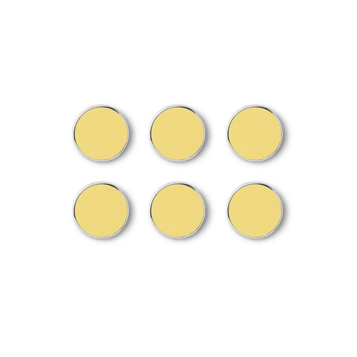 Magnet-Set The Buttons in butter von Mustard Made bei Frau Rabe im Concept Store Die Halle