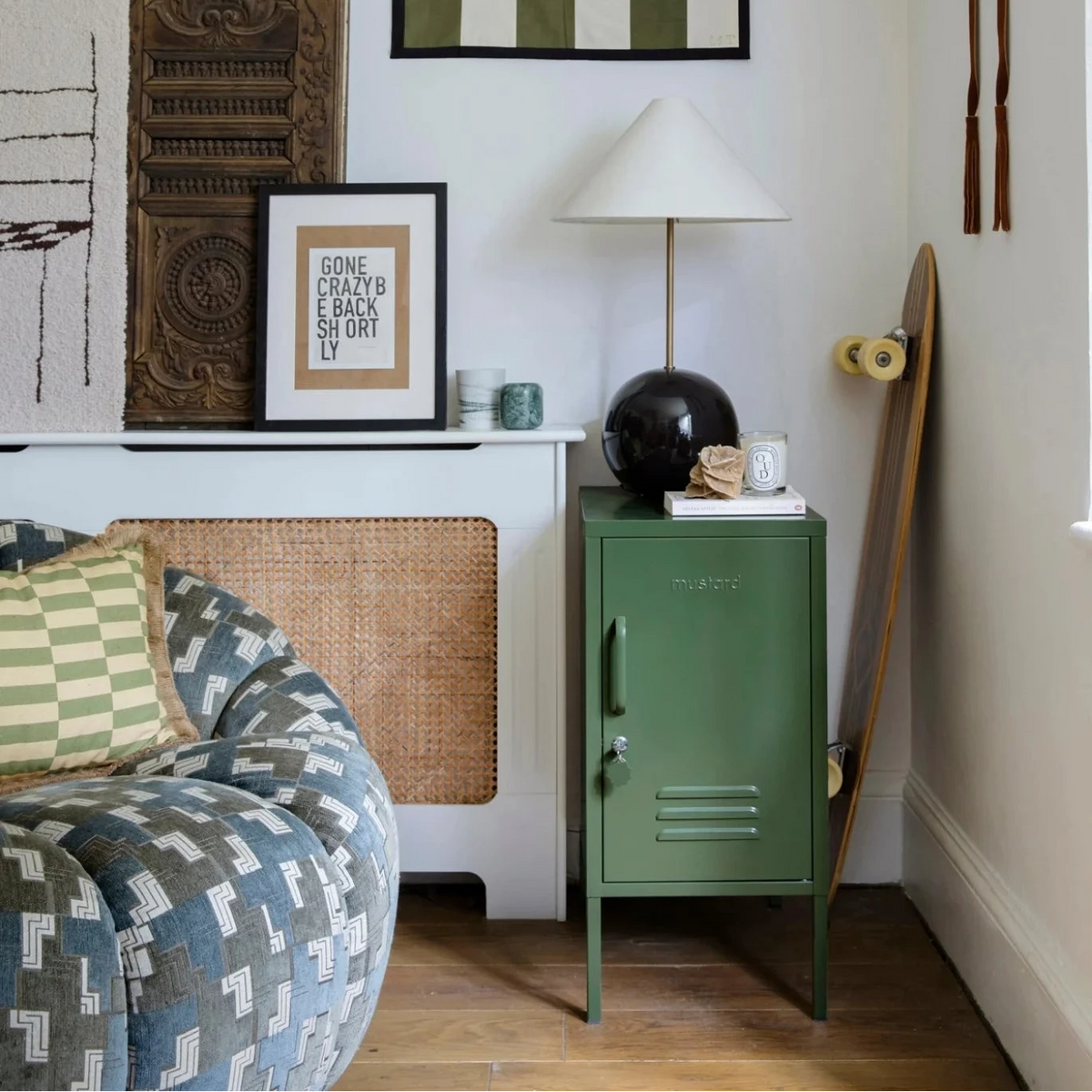Metallspind THE SHORTY | Olive