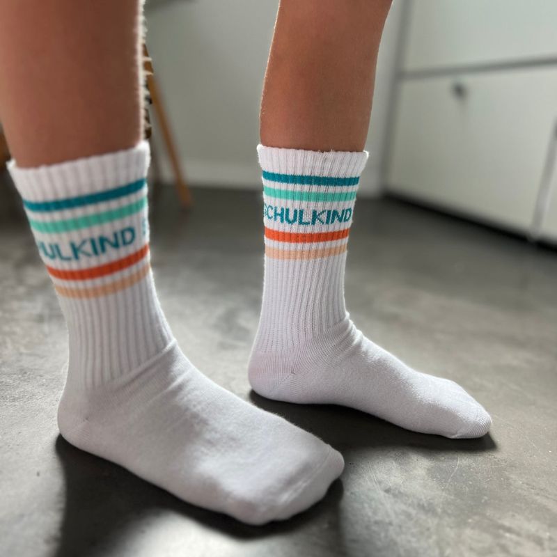 Socken | Schulkind Orange Mint