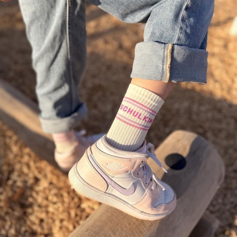 Socken | Schulkind Pastell Pink