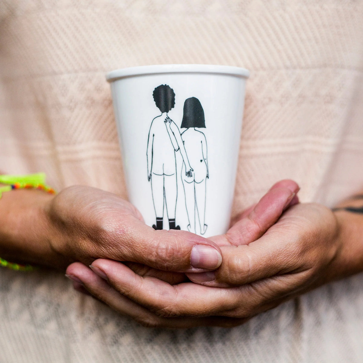 Becher | Naked Couple Back