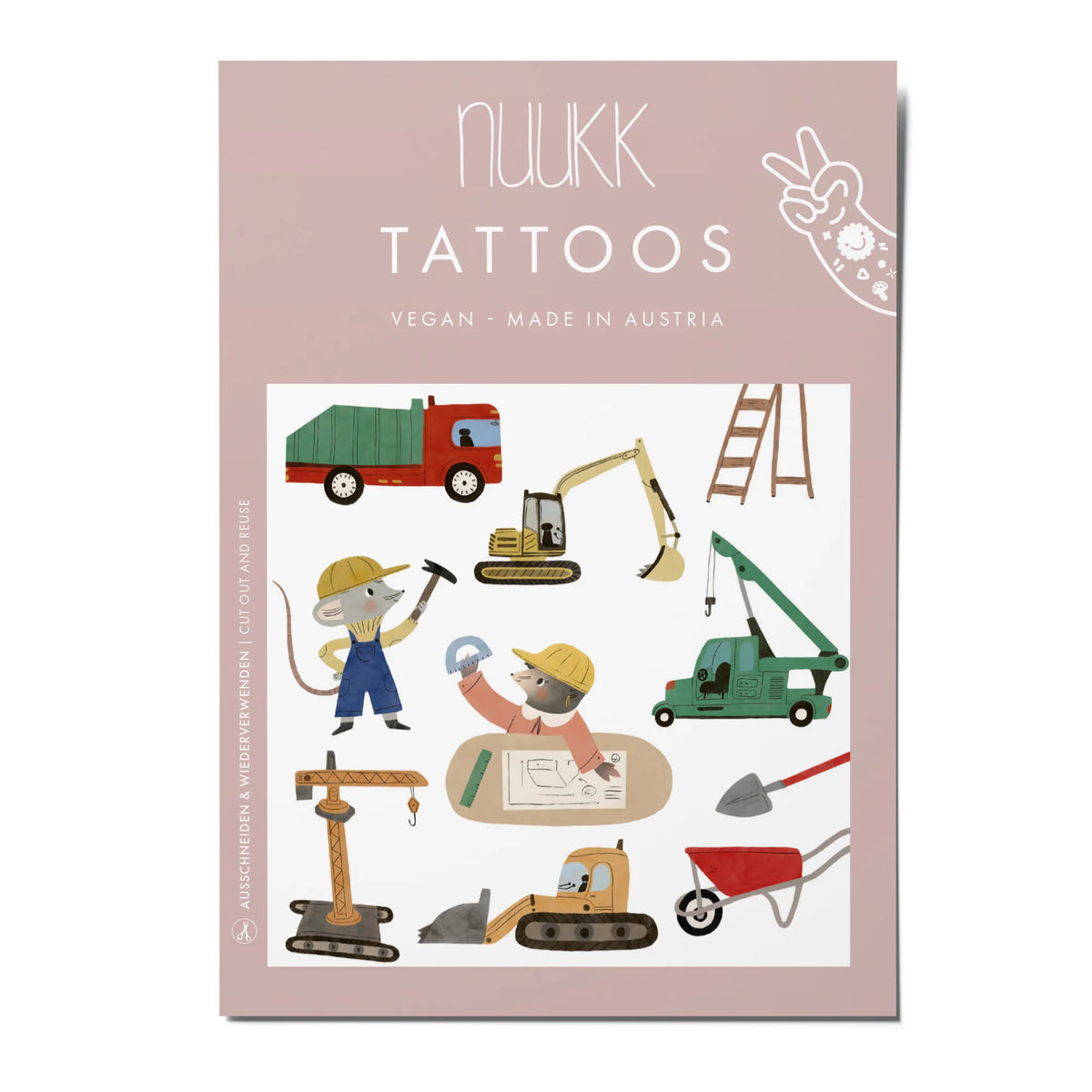 Kindertattoos | Baustelle