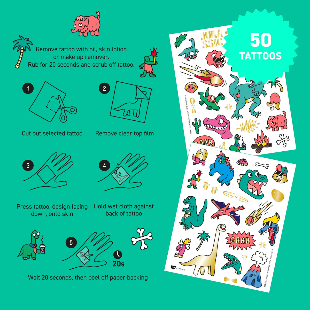 Kindertattoos | Dinos