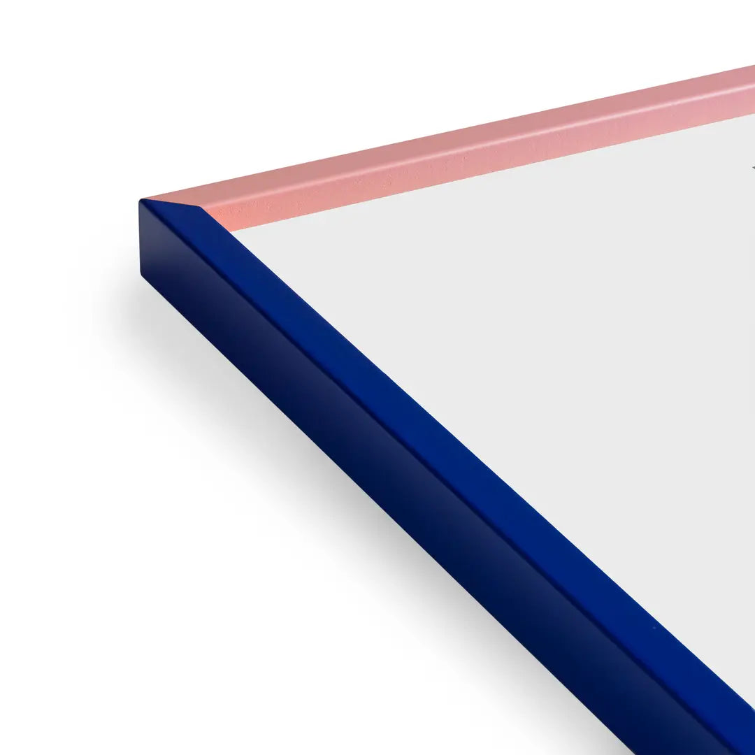 Bilderrahmen | Pink/Blau - 30x40cm