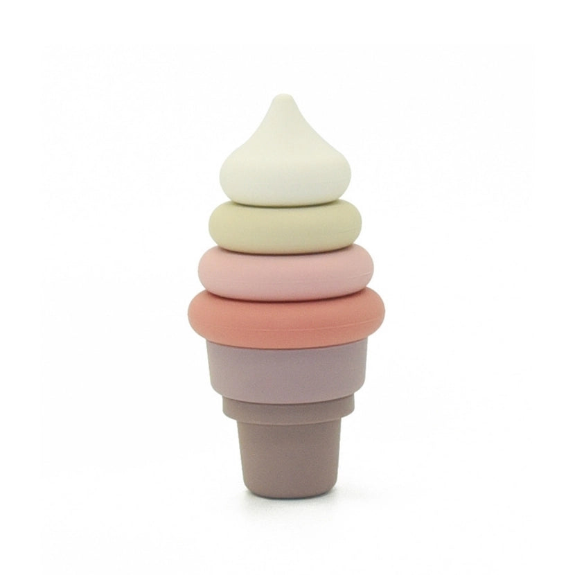 Montessori Stapel‑Eis | Rosa