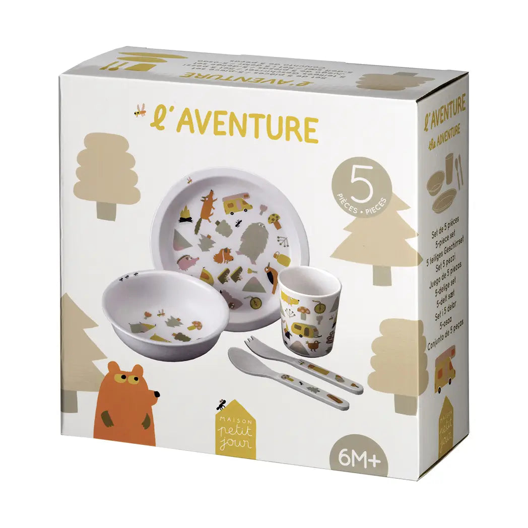 Kindergeschirr-Set | Adventure