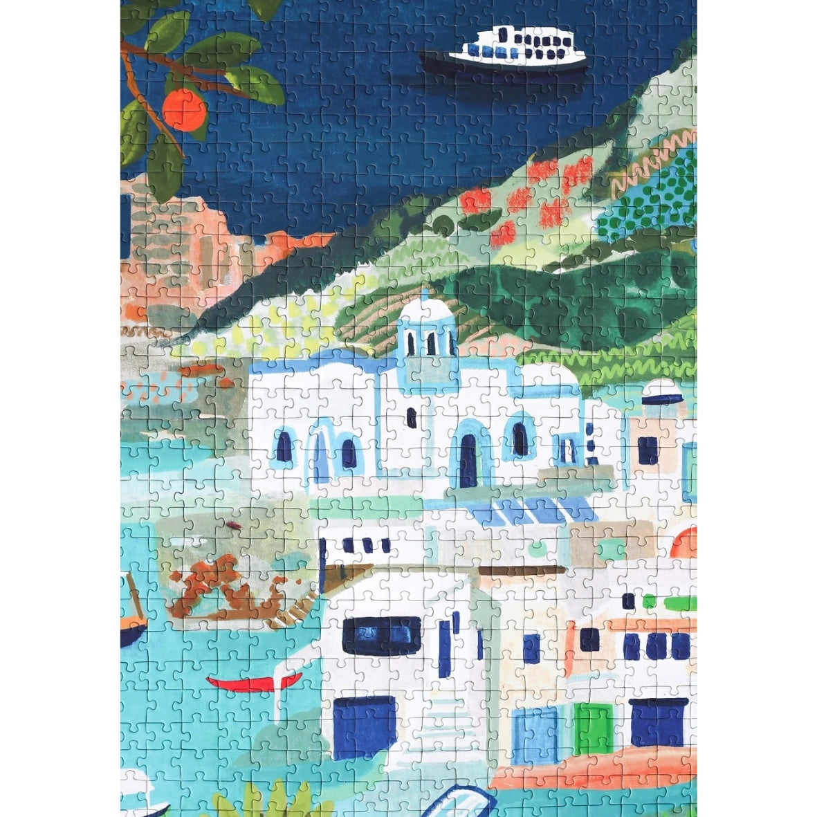 Puzzle 1000 Teile | Milos Greece