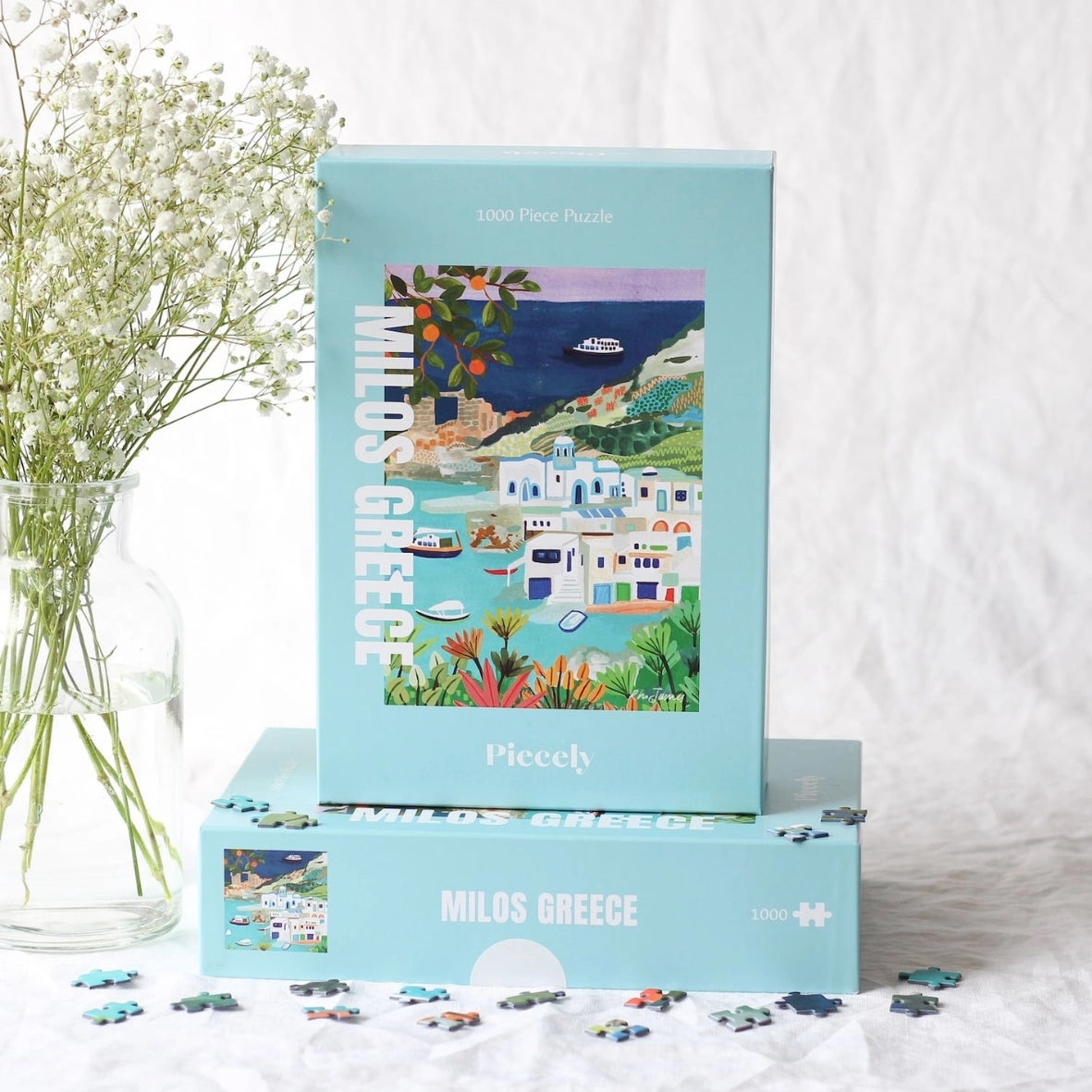 Puzzle 1000 Teile | Milos Greece