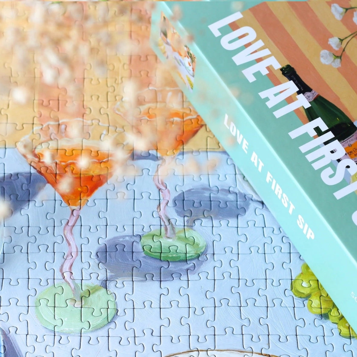 Puzzle 500 Teile | Love at First Sip